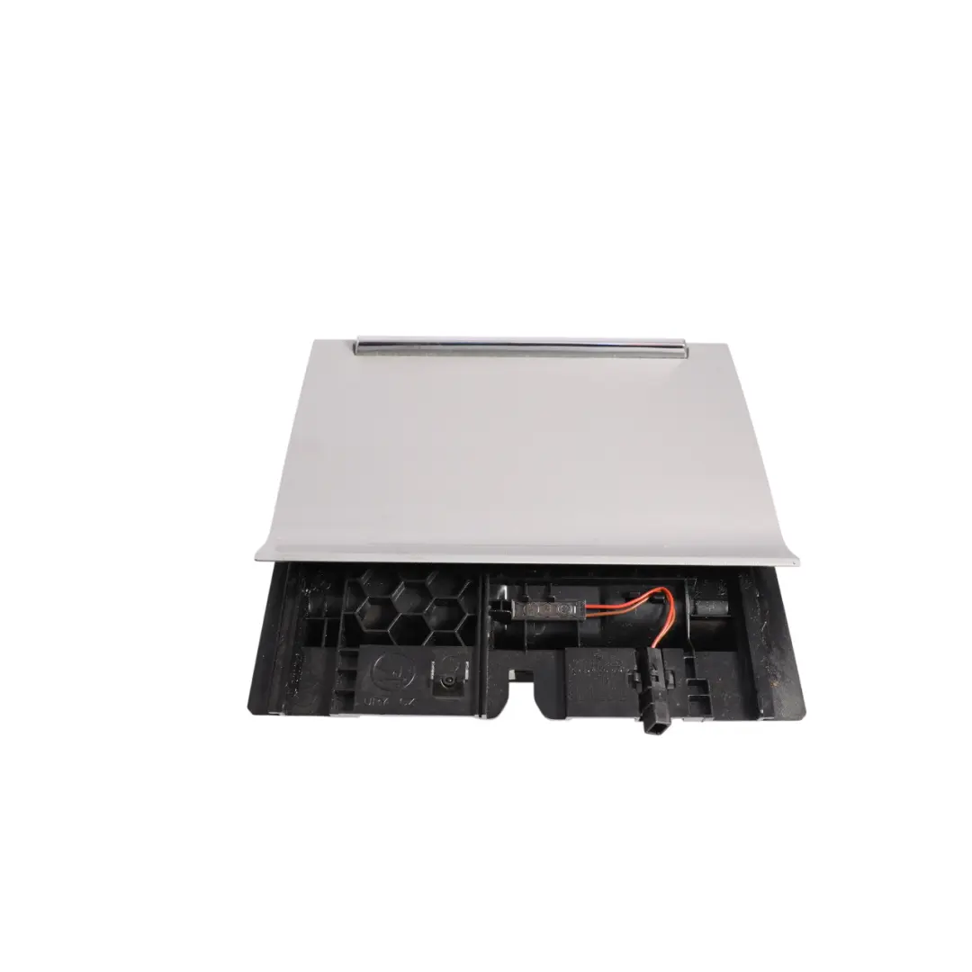Skoda Octavia Mk3 Front Centre Console Ashtray Storage Silver - SKU RHD-5E2863077B - Part number 5E2863077B