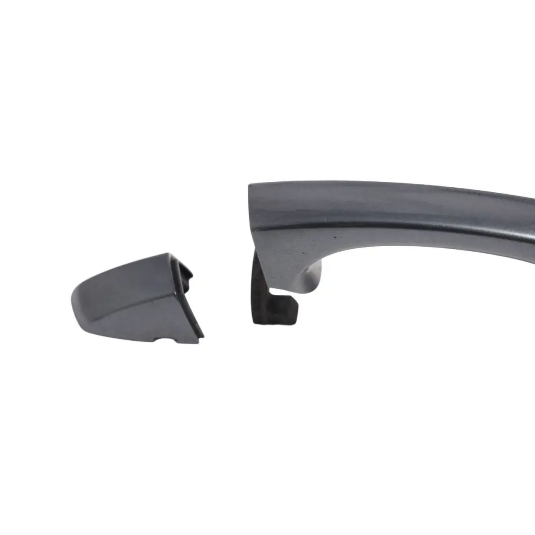 Skoda Octavia 5E Door Grab Handle Rear Right O/S C9X Metal Grey - F7Y - SKU RHD-5G0837206N-MEGR - Part number 5G0837206N