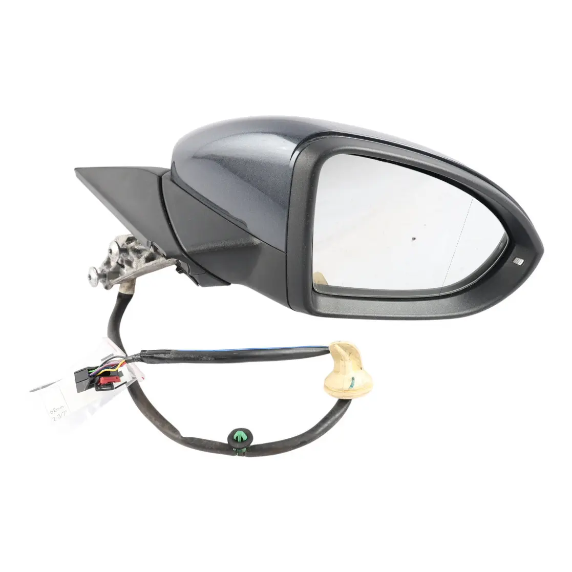 Volkswagen Golf Mk7 R Door Wing Mirror Right O/S Dark Iron Blue Metallic - D5G