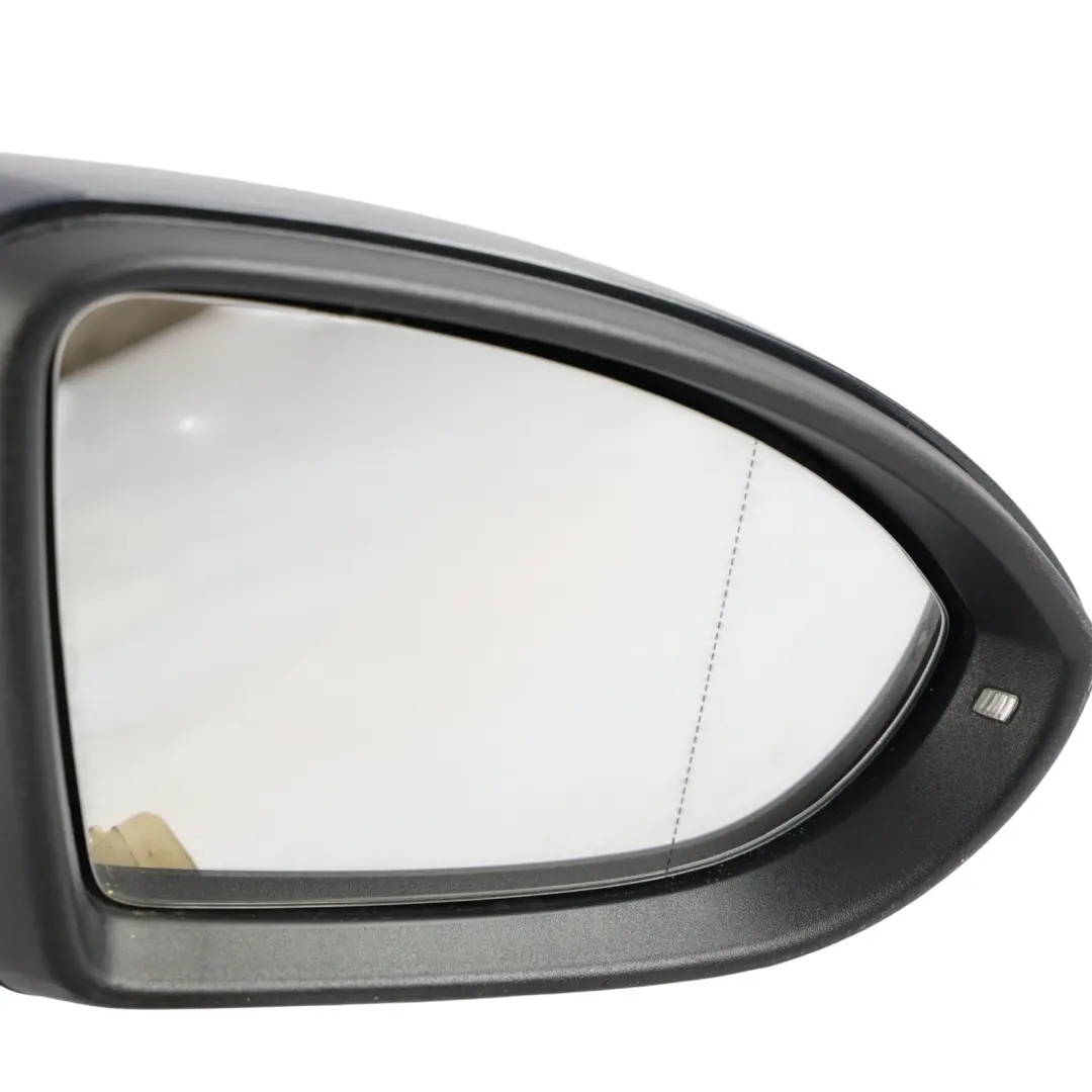 Volkswagen Golf Mk7 R Door Wing Mirror Right O/S Dark Iron Blue Metallic - D5G - SKU RHD-5G2857508BG-DIR - Part number 5G2857508BG