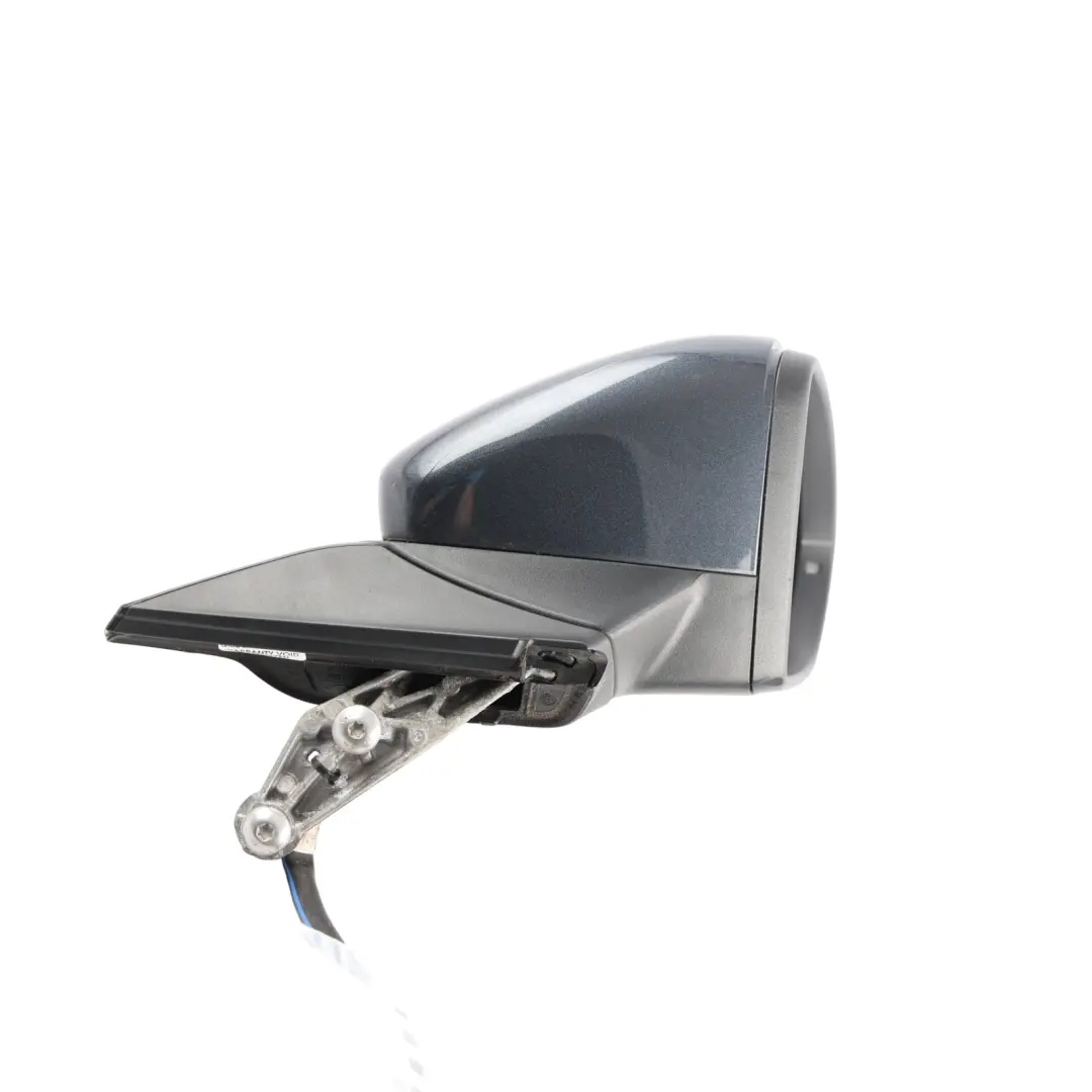 Door Wing Mirror Right O/S Dark Iron Blue Metallic - D5G to Volkswagen Golf Mk7 R with Part number 5G2857508BG Volkswagen Golf Mk7 R Door Wing Mirror Right O/S Dark Iron Blue Metallic - D5G - SKU RHD-5G2857508BG-DIR - Part number 5G2857508BG