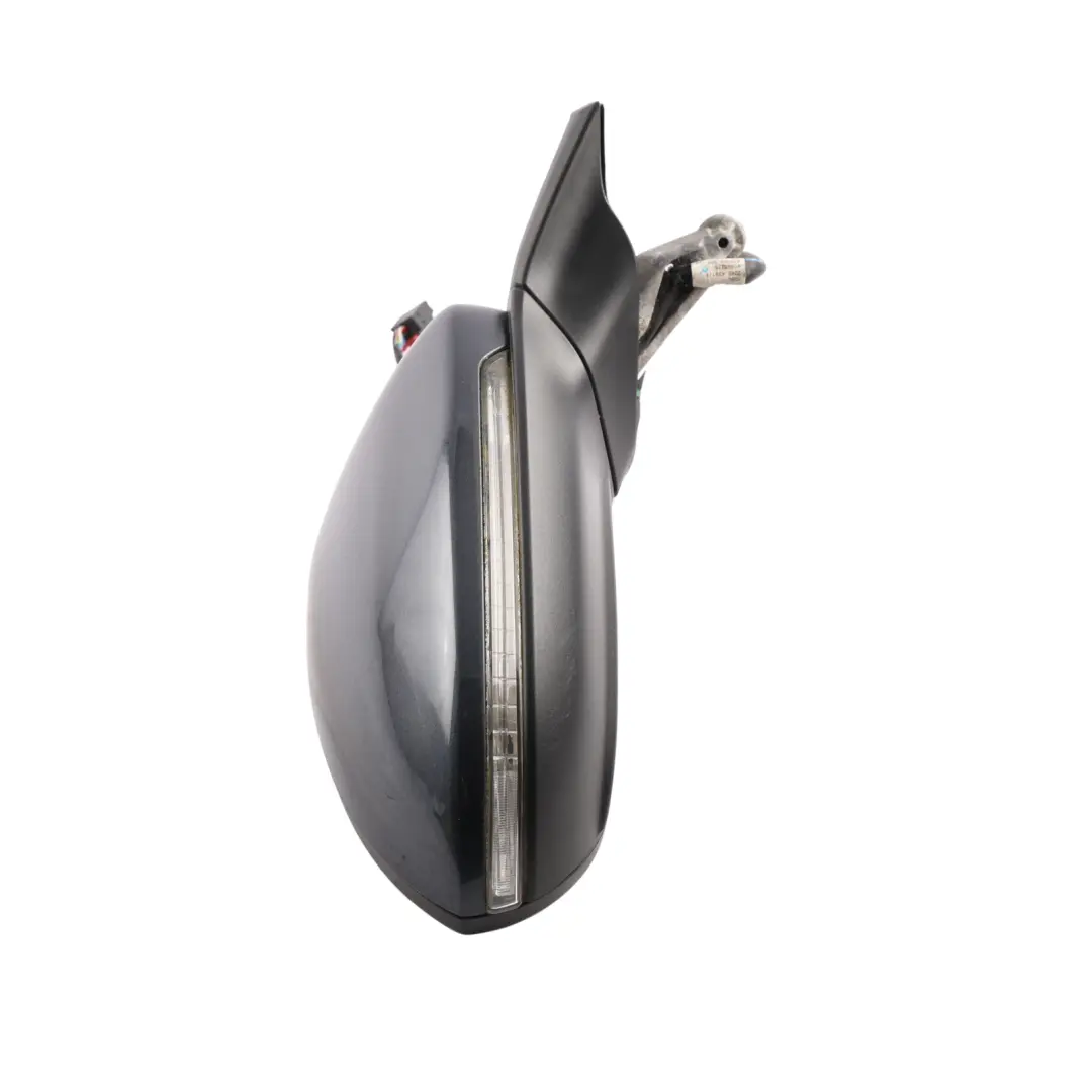 Volkswagen Golf Mk7 R Door Wing Mirror Right O/S Dark Iron Blue Metallic - D5G - SKU RHD-5G2857508BG-DIR - Part number 5G2857508BG