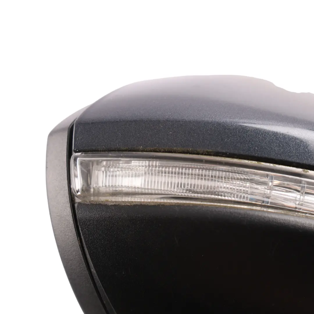 Volkswagen Golf Mk7 R Door Wing Mirror Right O/S Dark Iron Blue Metallic - D5G - SKU RHD-5G2857508BG-DIR - Part number 5G2857508BG