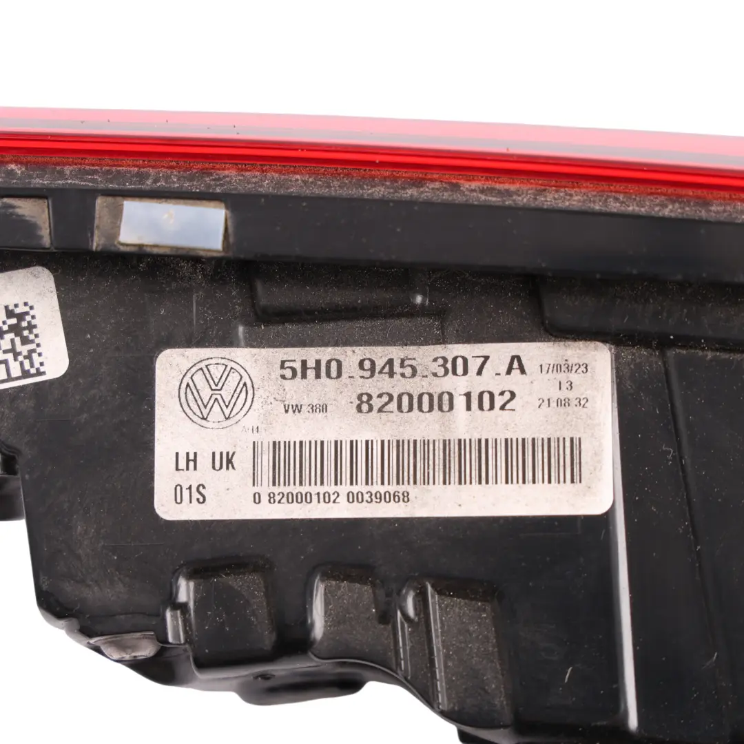 Volkswagen Golf Mk8 CD1 Tailgate Inner Light Lamp Rear Left N/S - SKU RHD-5H0945307A-1 - Part number 5H0945307A