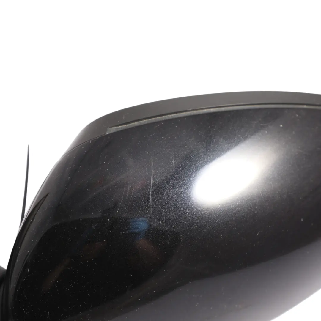 Mk2 5J Door Wing Mirror Left N/S Black Magic Pearl Effect - F9R to Skoda Fabia with Part number 5J2857507E Skoda Fabia Mk2 5J Door Wing Mirror Left N/S Black Magic Pearl Effect - F9R - SKU RHD-5J2857507E-BMA - Part number 5J2857507E