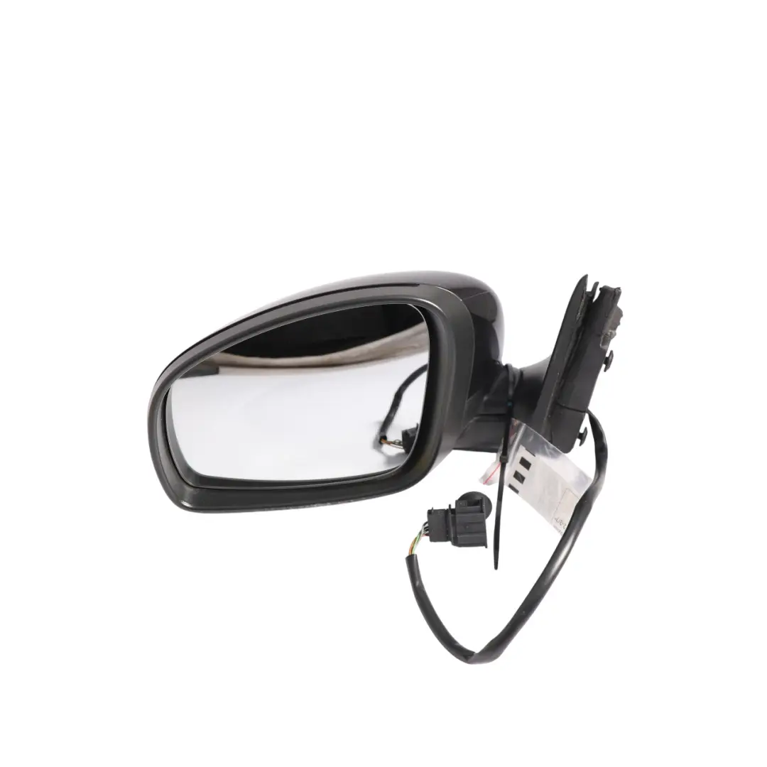 Mk2 5J Door Wing Mirror Left N/S Black Magic Pearl Effect - F9R to Skoda Fabia with Part number 5J2857507E Skoda Fabia Mk2 5J Door Wing Mirror Left N/S Black Magic Pearl Effect - F9R - SKU RHD-5J2857507E-BMA - Part number 5J2857507E