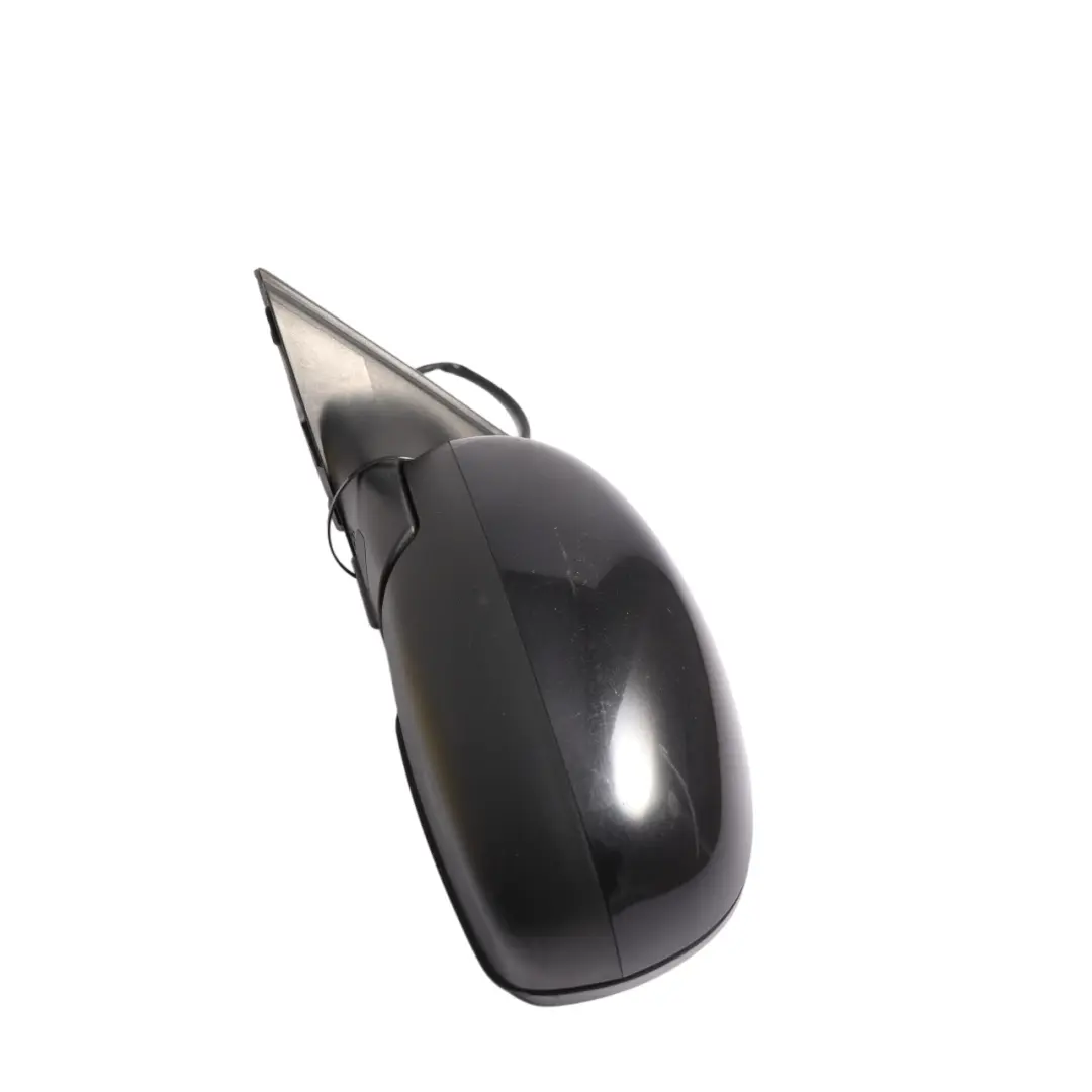Skoda Fabia Mk2 5J Door Wing Mirror Left N/S Black Magic Pearl Effect - F9R - SKU RHD-5J2857507E-BMA - Part number 5J2857507E