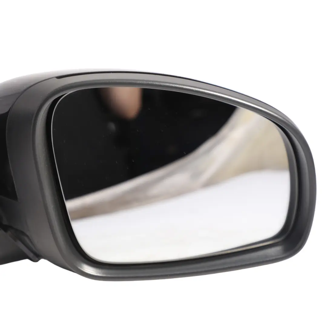 Skoda Fabia 5J Door Wing Mirror Right O/S Black Magic Pearl Effect - F9R - SKU RHD-5J2857508E-BMA - Part number 5J2857508E