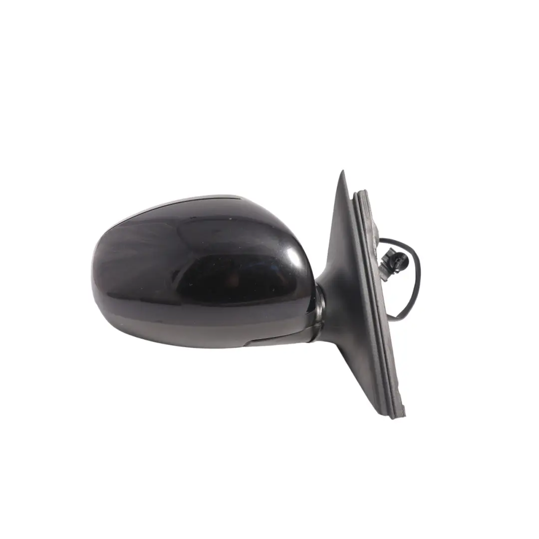 Skoda Fabia 5J Door Wing Mirror Right O/S Black Magic Pearl Effect - F9R - SKU RHD-5J2857508E-BMA - Part number 5J2857508E