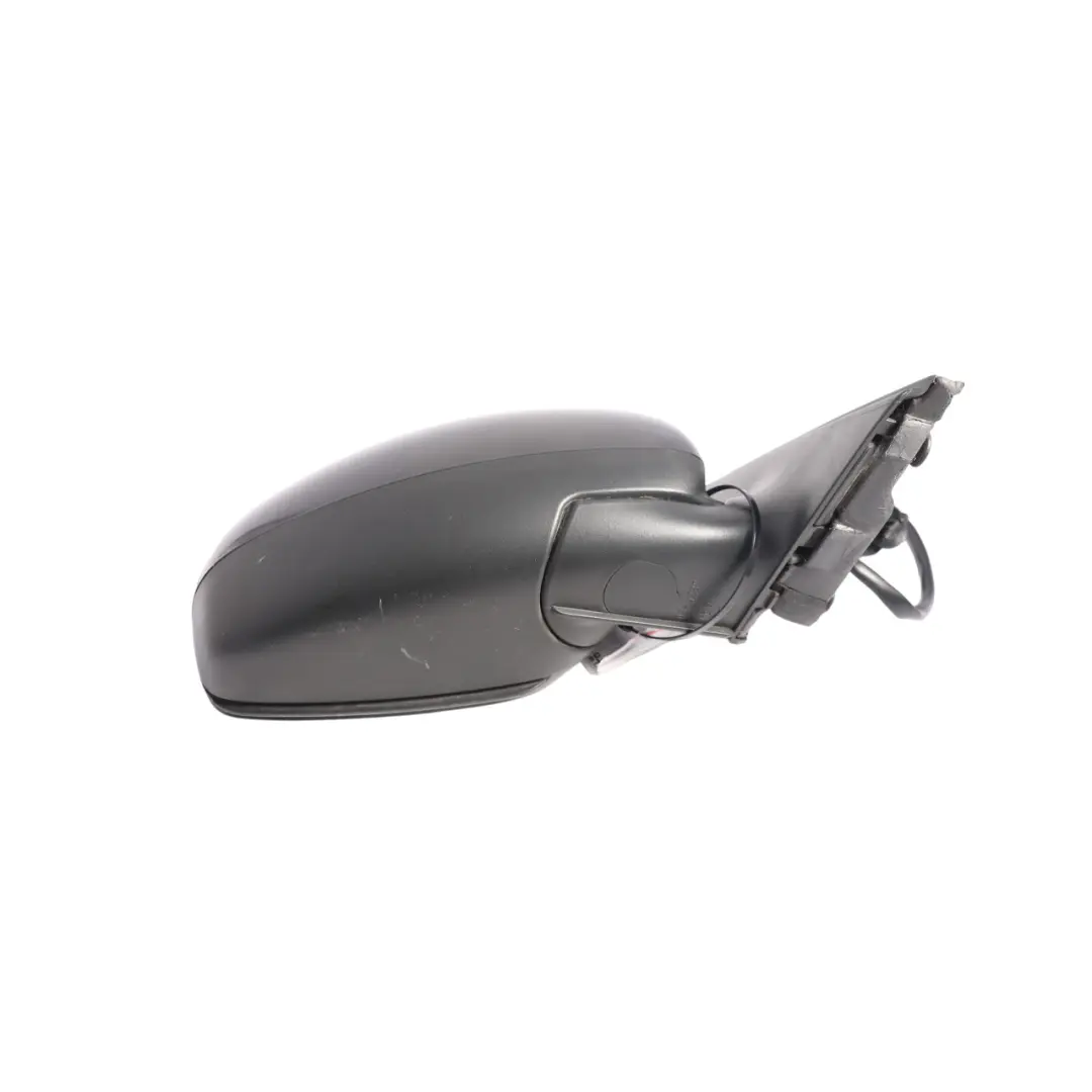 Skoda Fabia 5J Door Wing Mirror Right O/S Black Magic Pearl Effect - F9R - SKU RHD-5J2857508E-BMA - Part number 5J2857508E