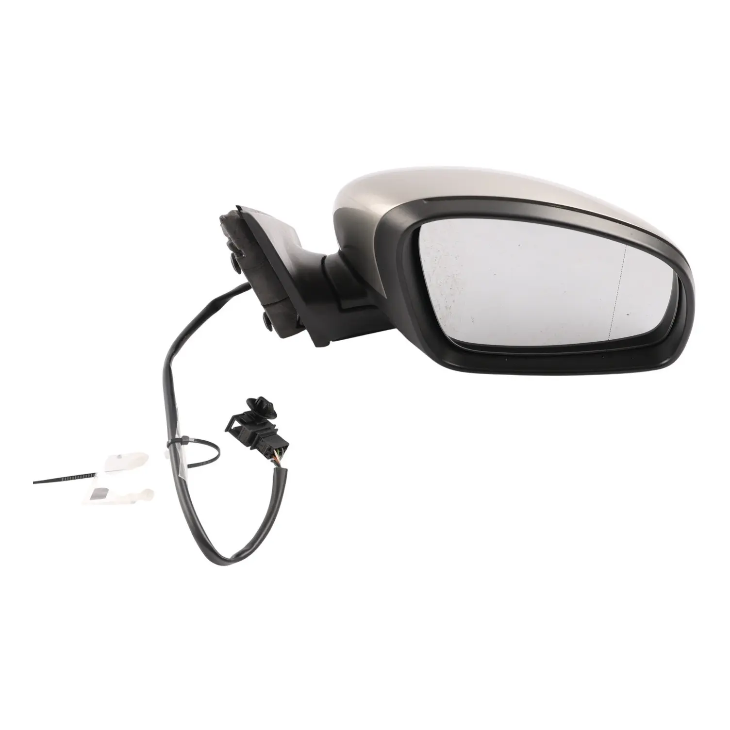 Skoda Fabia Mk2 Door Wing Mirror Right O/S Cappuccino Beige Metallic - F8H