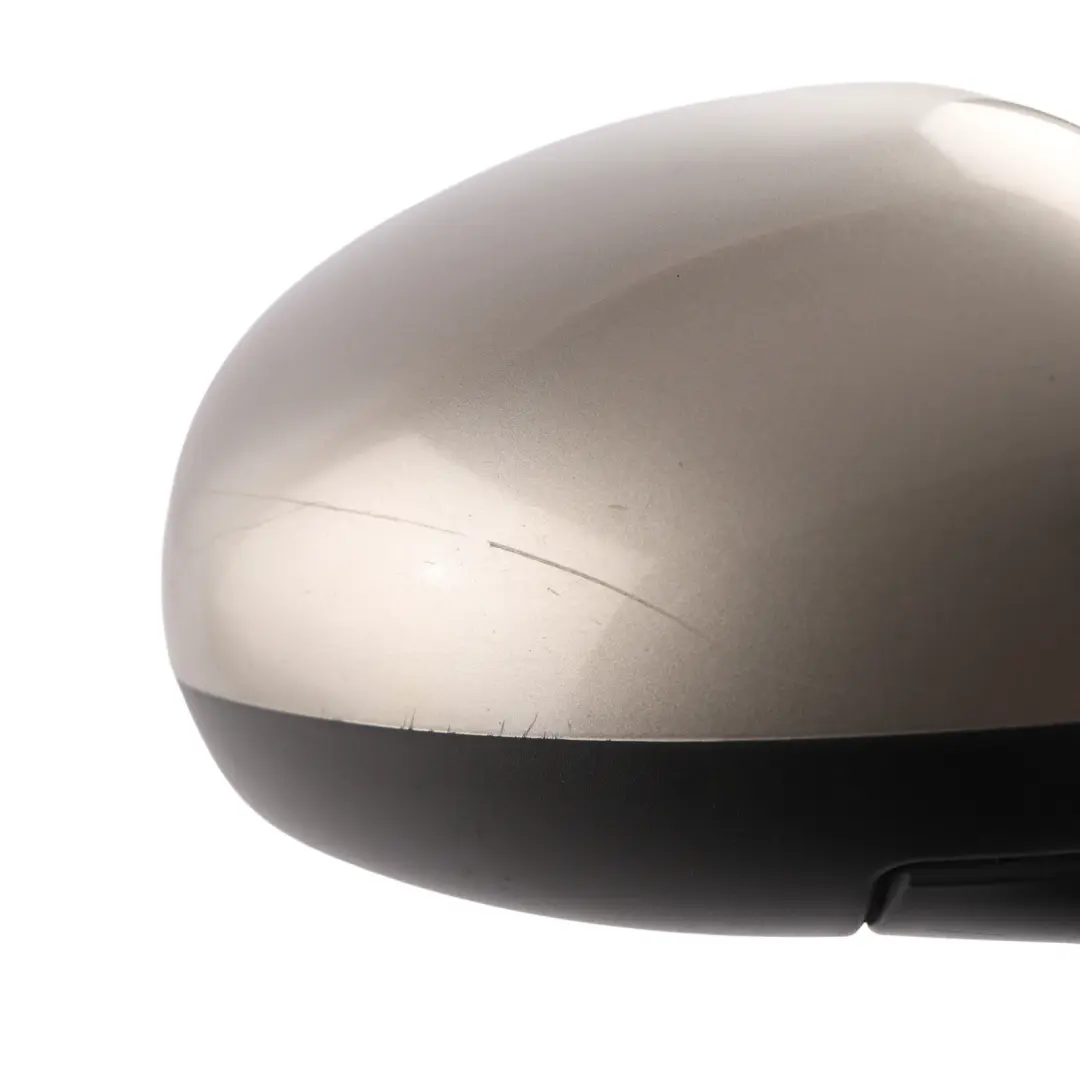 Mk2 Door Wing Mirror Right O/S Cappuccino Beige Metallic - F8H to Skoda Fabia with Part number 5J2857508E Skoda Fabia Mk2 Door Wing Mirror Right O/S Cappuccino Beige Metallic - F8H - SKU RHD-5J2857508E-CBE - Part number 5J2857508E