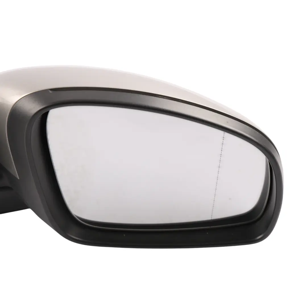 Mk2 Door Wing Mirror Right O/S Cappuccino Beige Metallic - F8H to Skoda Fabia with Part number 5J2857508E Skoda Fabia Mk2 Door Wing Mirror Right O/S Cappuccino Beige Metallic - F8H - SKU RHD-5J2857508E-CBE - Part number 5J2857508E