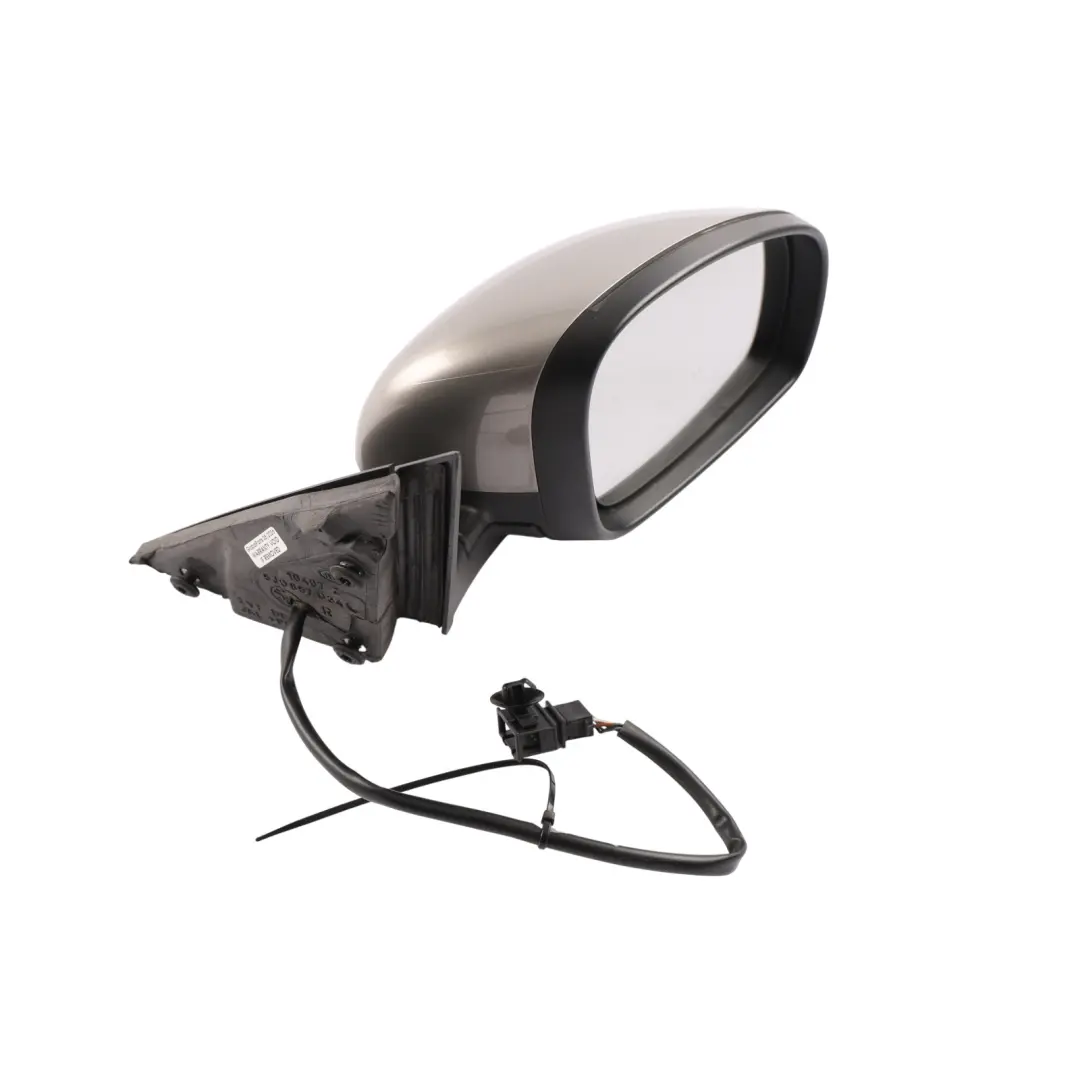 Mk2 Door Wing Mirror Right O/S Cappuccino Beige Metallic - F8H to Skoda Fabia with Part number 5J2857508E Skoda Fabia Mk2 Door Wing Mirror Right O/S Cappuccino Beige Metallic - F8H - SKU RHD-5J2857508E-CBE - Part number 5J2857508E