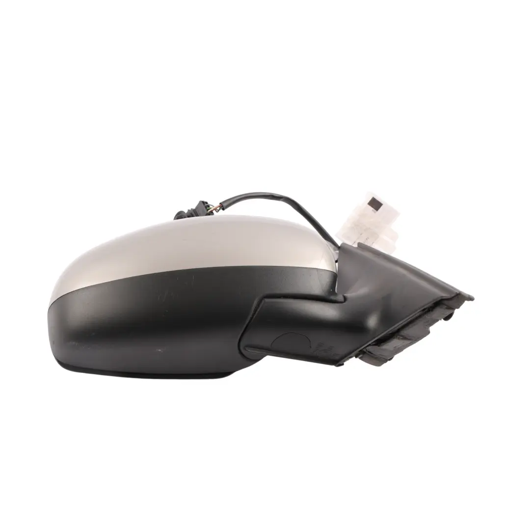 Skoda Fabia Mk2 Door Wing Mirror Right O/S Cappuccino Beige Metallic - F8H - SKU RHD-5J2857508E-CBE - Part number 5J2857508E
