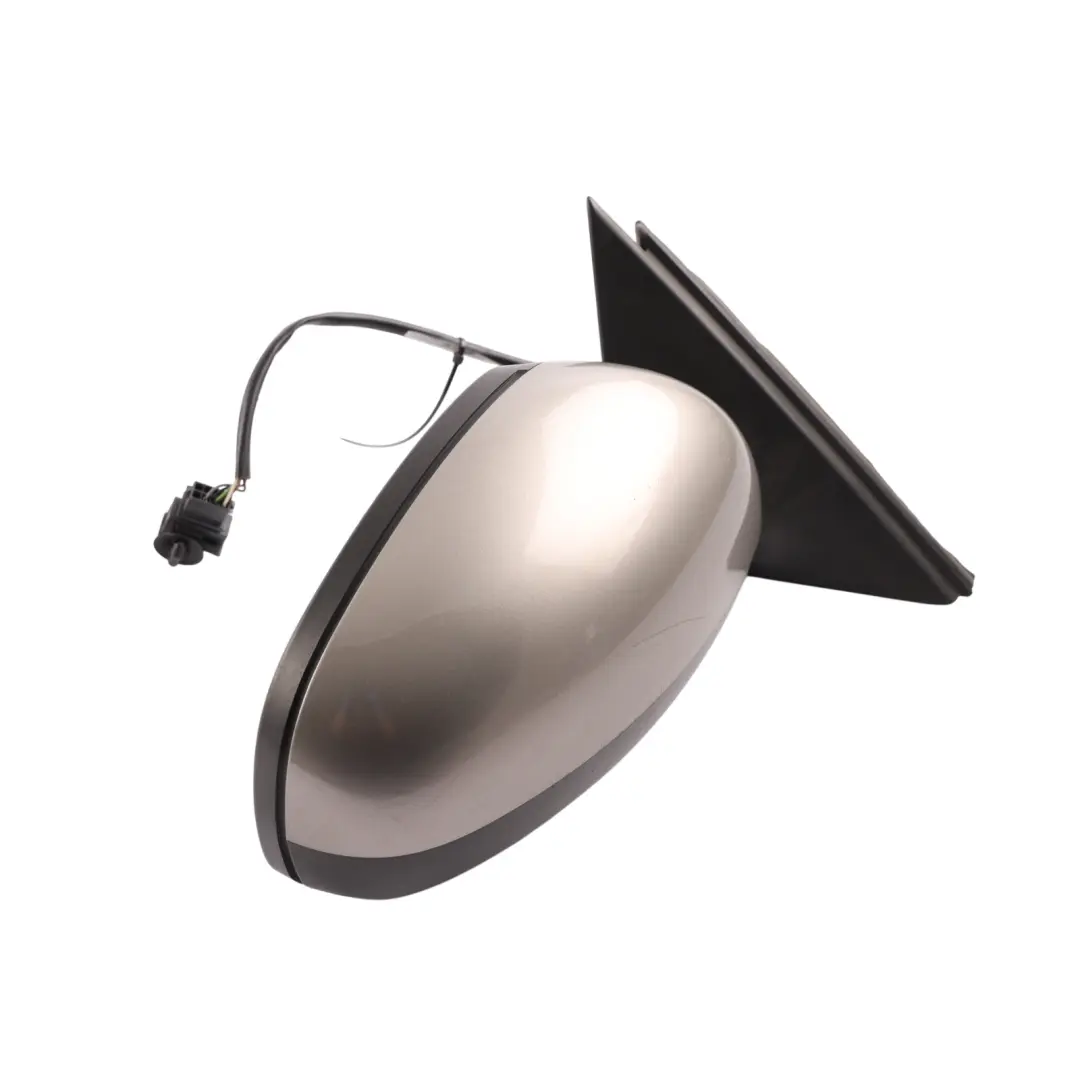 Mk2 Door Wing Mirror Right O/S Cappuccino Beige Metallic - F8H to Skoda Fabia with Part number 5J2857508E Skoda Fabia Mk2 Door Wing Mirror Right O/S Cappuccino Beige Metallic - F8H - SKU RHD-5J2857508E-CBE - Part number 5J2857508E