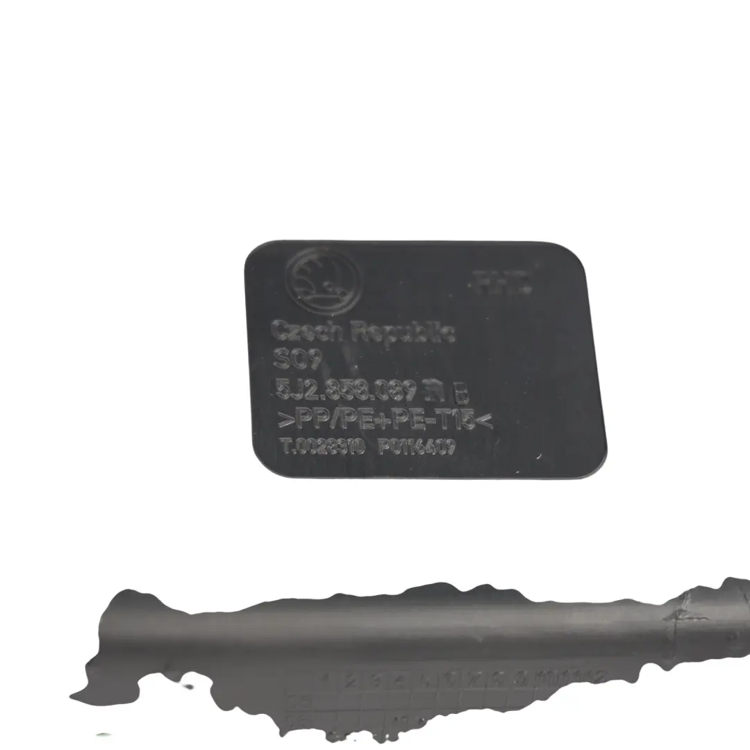 Skoda Fabia 5J Mk2 Dashboard Radio Stereo Surround Trim Panel Cover - SKU RHD-5J2858089B - Part number 5J2858089B