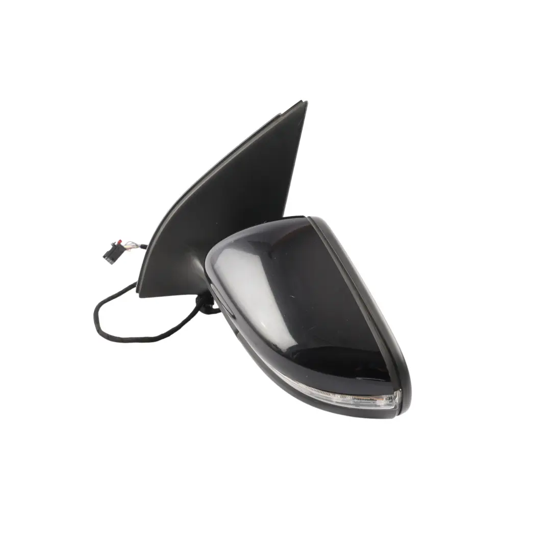 Mk6 Door Wing Mirror Electric Left N/S Deep Black Pearl - C9X to Volkswagen Golf with Part number 5K0857507AH Volkswagen Golf Mk6 Door Wing Mirror Electric Left N/S Deep Black Pearl - C9X - SKU RHD-5K0857507AH-DBL - Part number 5K0857507AH