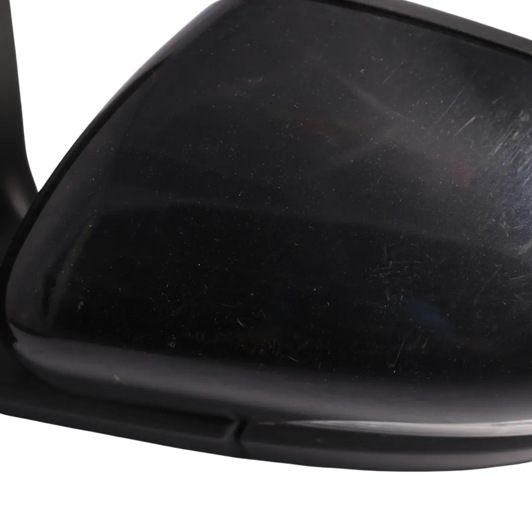 Volkswagen Golf 5k Wing Mirror Left N/S Electric Deep Black Pearl Effect C9X - SKU RHD-5K0857507AH-DBL1 - Part number 5K0857507AH