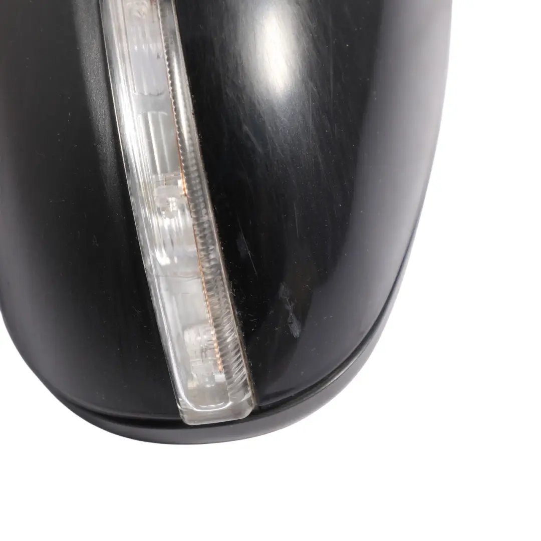 Volkswagen Golf 5k Wing Mirror Left N/S Electric Deep Black Pearl Effect C9X - SKU RHD-5K0857507AH-DBL1 - Part number 5K0857507AH