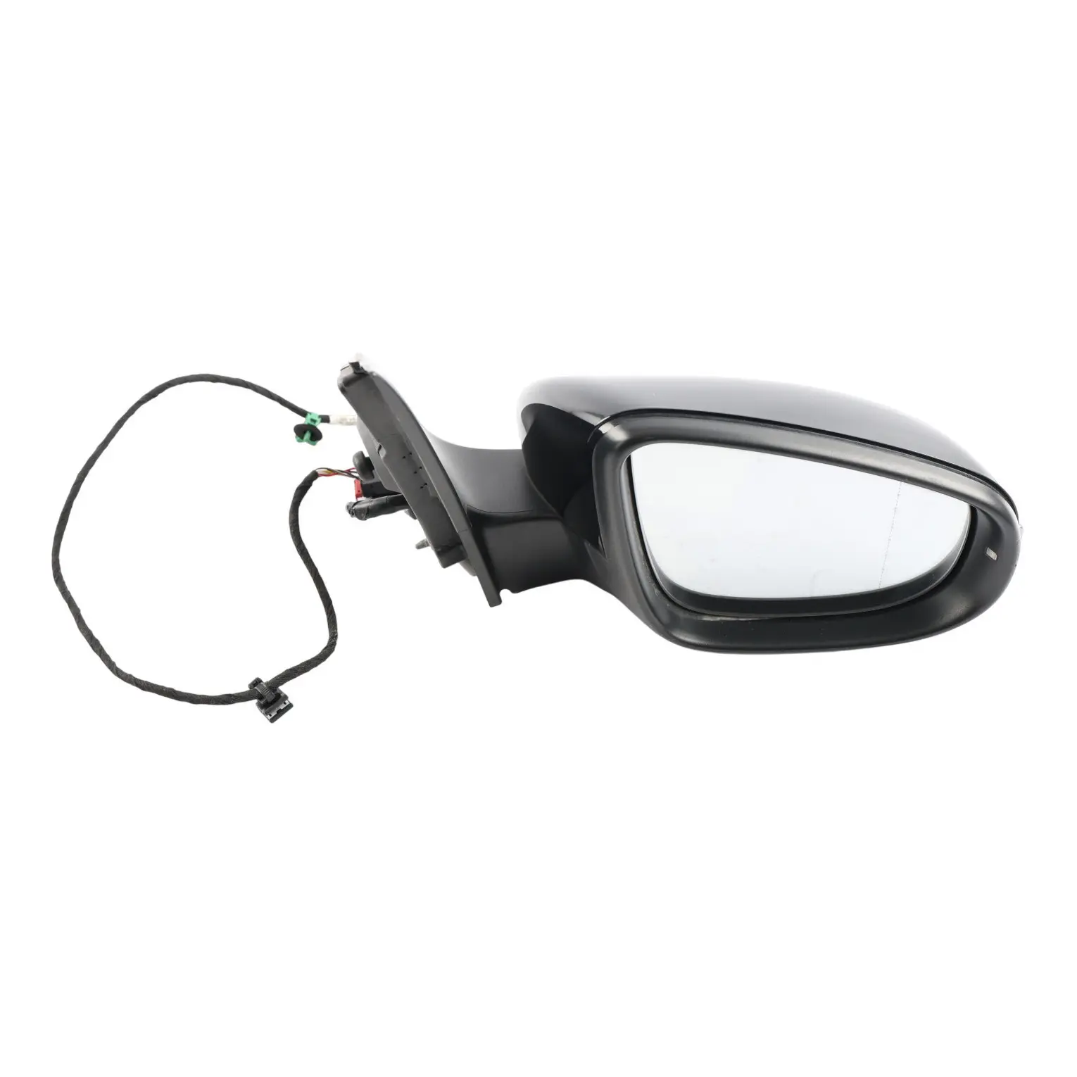 Volkswagen Golf Mk6 Wing Mirror Right Electric O/S Black - 041 5K0857508AD