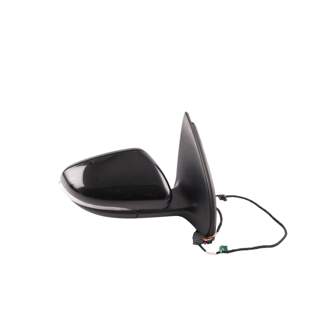 Volkswagen Golf Mk6 Wing Mirror Right Electric O/S Black - 041 - SKU RHD-5K0857508AD-BLC1 - Part number 5K0857508AD