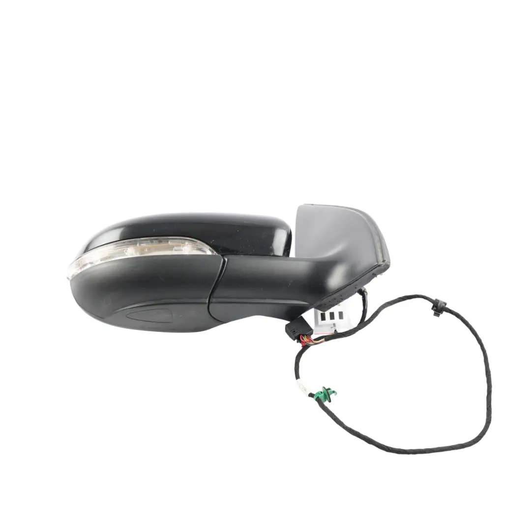 Volkswagen Golf Mk6 Wing Mirror Right Electric O/S Black - 041 - SKU RHD-5K0857508AD-BLC1 - Part number 5K0857508AD