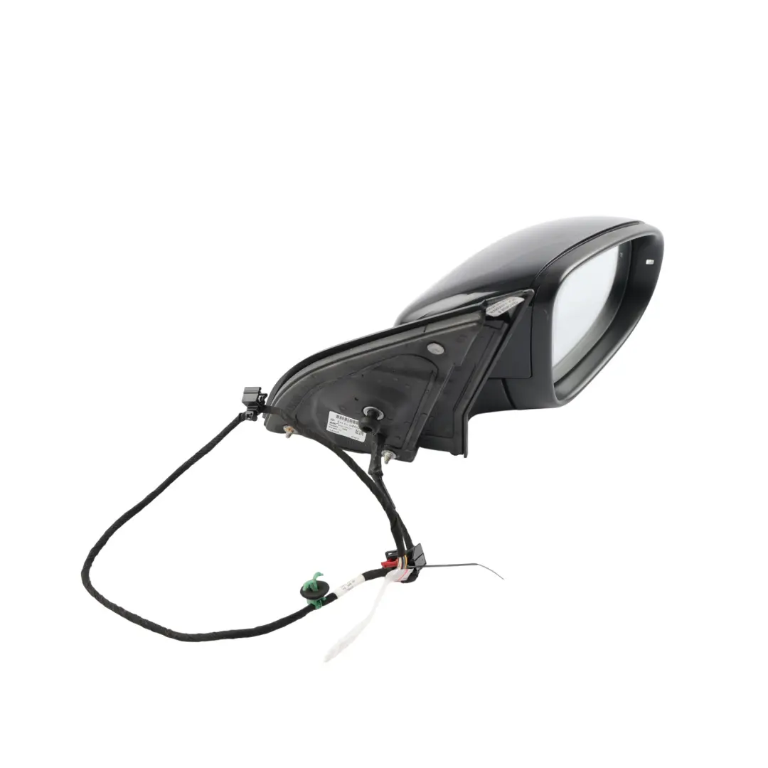 MK6 Wing Mirror Electric Heated Right O/S Deep Black Pearl - C9X to Volkswagen Golf with Part number 5K0857508AD Volkswagen Golf MK6 Wing Mirror Electric Heated Right O/S Deep Black Pearl - C9X - SKU RHD-5K0857508AD-DBL1 - Part number 5K0857508AD