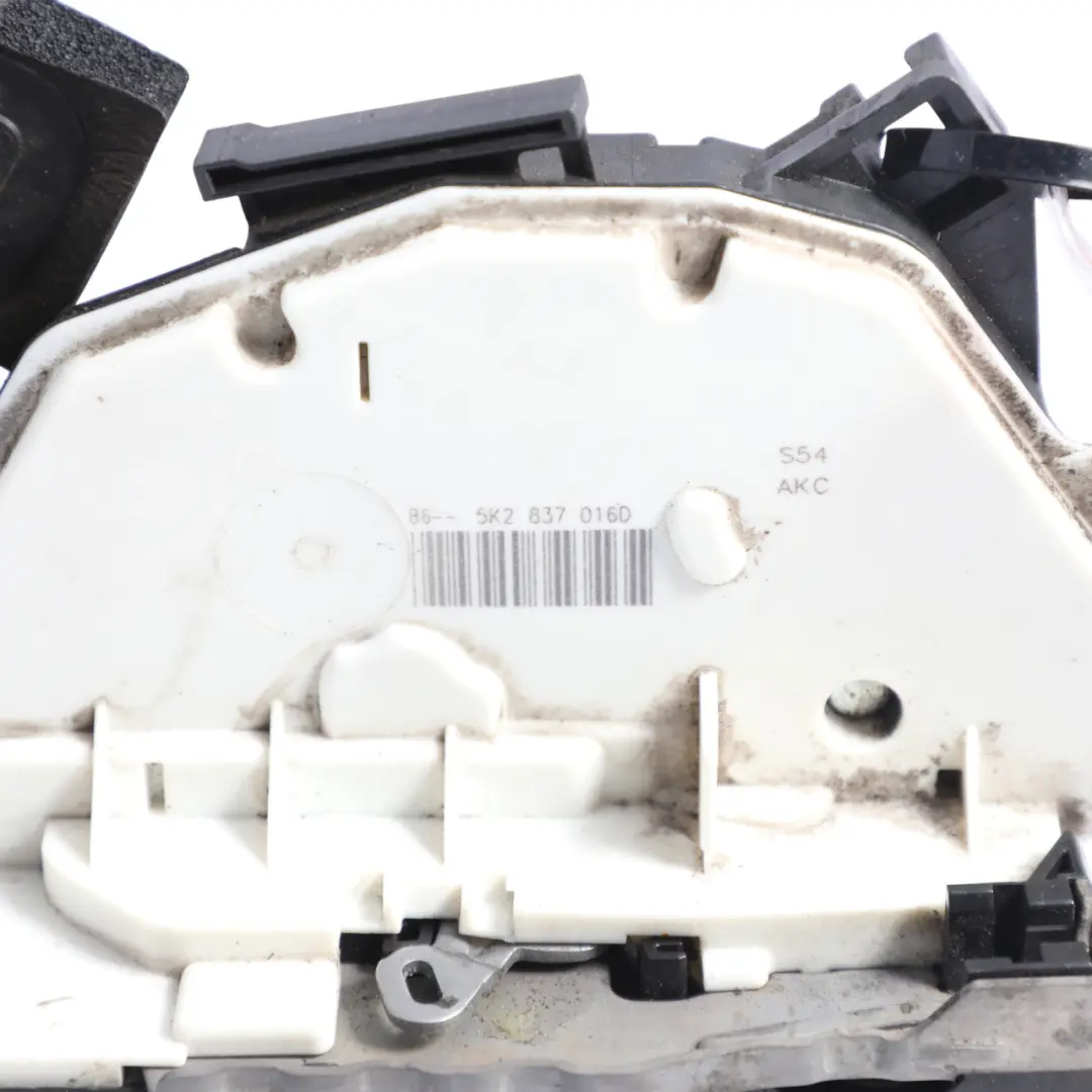 VW Volkswagen Golf Mk7 5G Door Lock Mechanism Front Right O/S Side - SKU RHD-5K2837016D-1 - Part number 5K2837016D