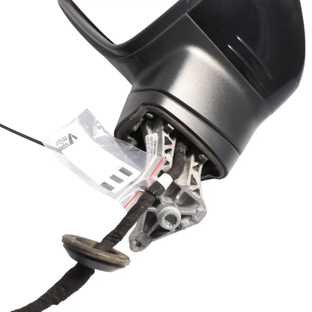 VW Tiguan AD1 Side Wing Mirror Power Fold Left N/S Deep Black - C9X - SKU RHD-5NC857507S-DBL - Part number 5NC857507S