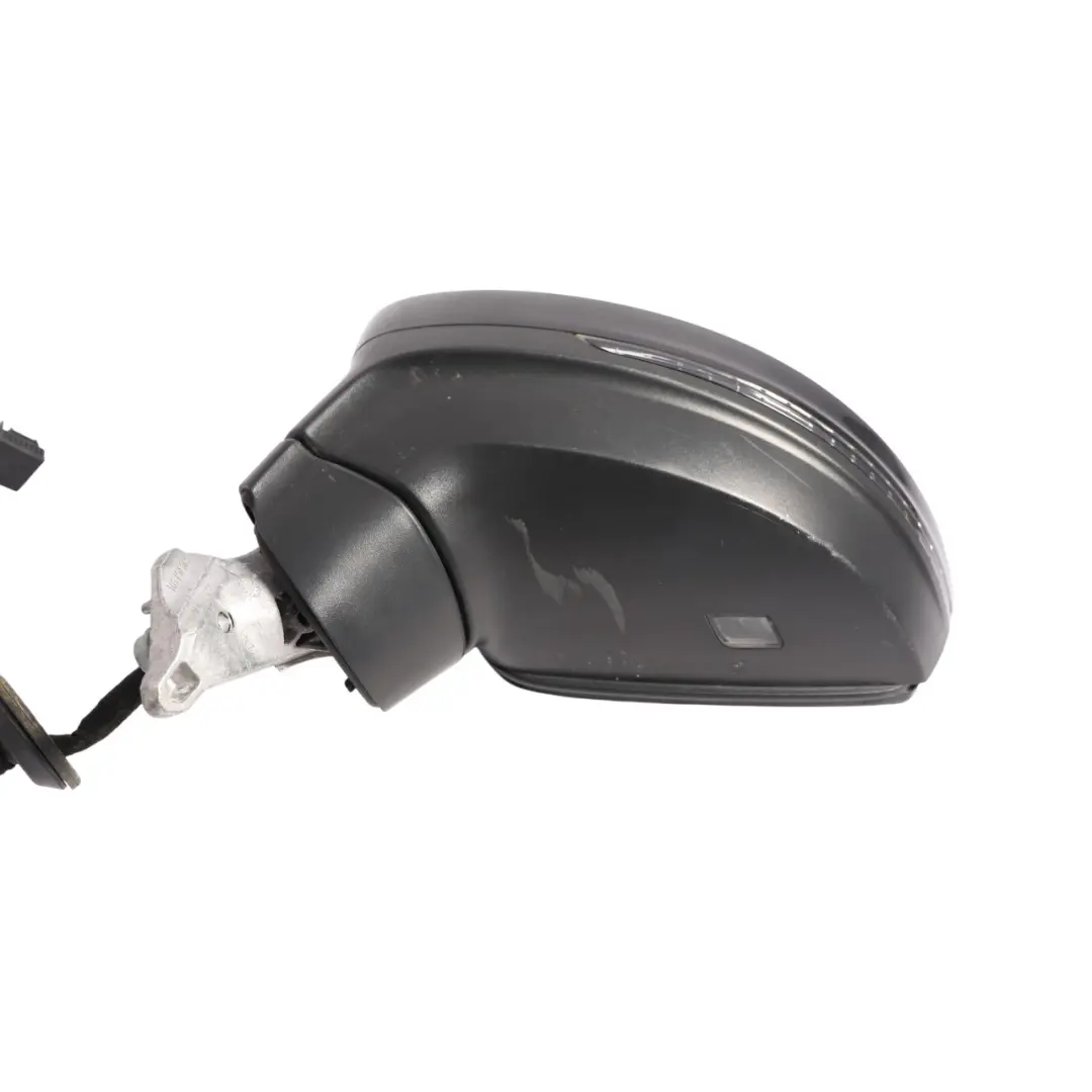 VW Tiguan AD1 Side Wing Mirror Power Fold Left N/S Deep Black - C9X - SKU RHD-5NC857507S-DBL - Part number 5NC857507S