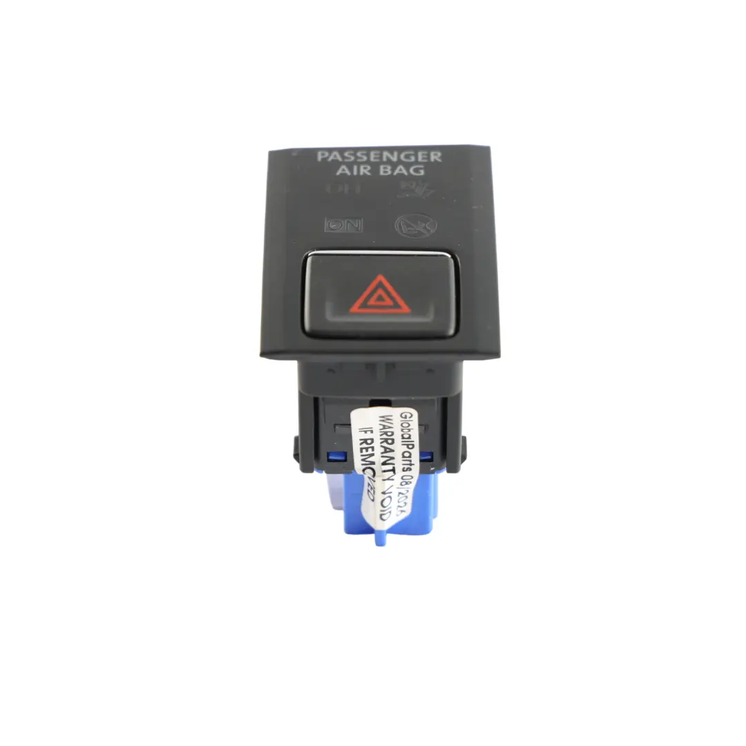 VW Tiguan AD1 Hazard Warning Light Passenger Air Module Switch Button - SKU RHD-5NC919225 - Part number 5NC919225