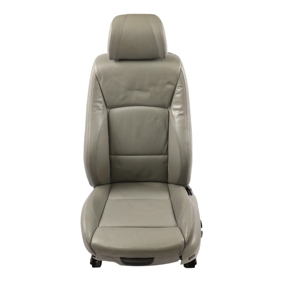 BMW E90 E91 Front Seat Electric M Sport Left N/S Grey Leather Dakota Interior