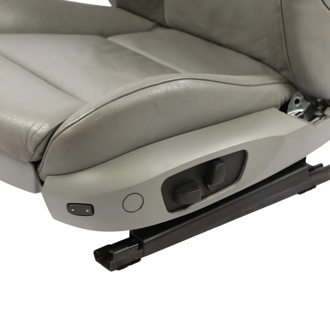 BMW E90 E91 Front Seat Electric M Sport Left N/S Grey Leather Dakota Interior - SKU RHD-6956397-4 - Part number 6956397