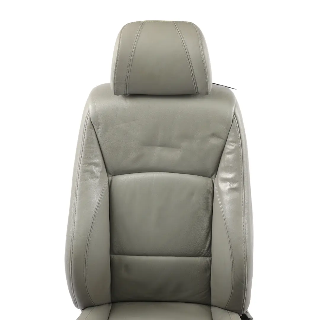 BMW E90 E91 Front Seat Electric M Sport Left N/S Grey Leather Dakota Interior - SKU RHD-6956397-4 - Part number 6956397