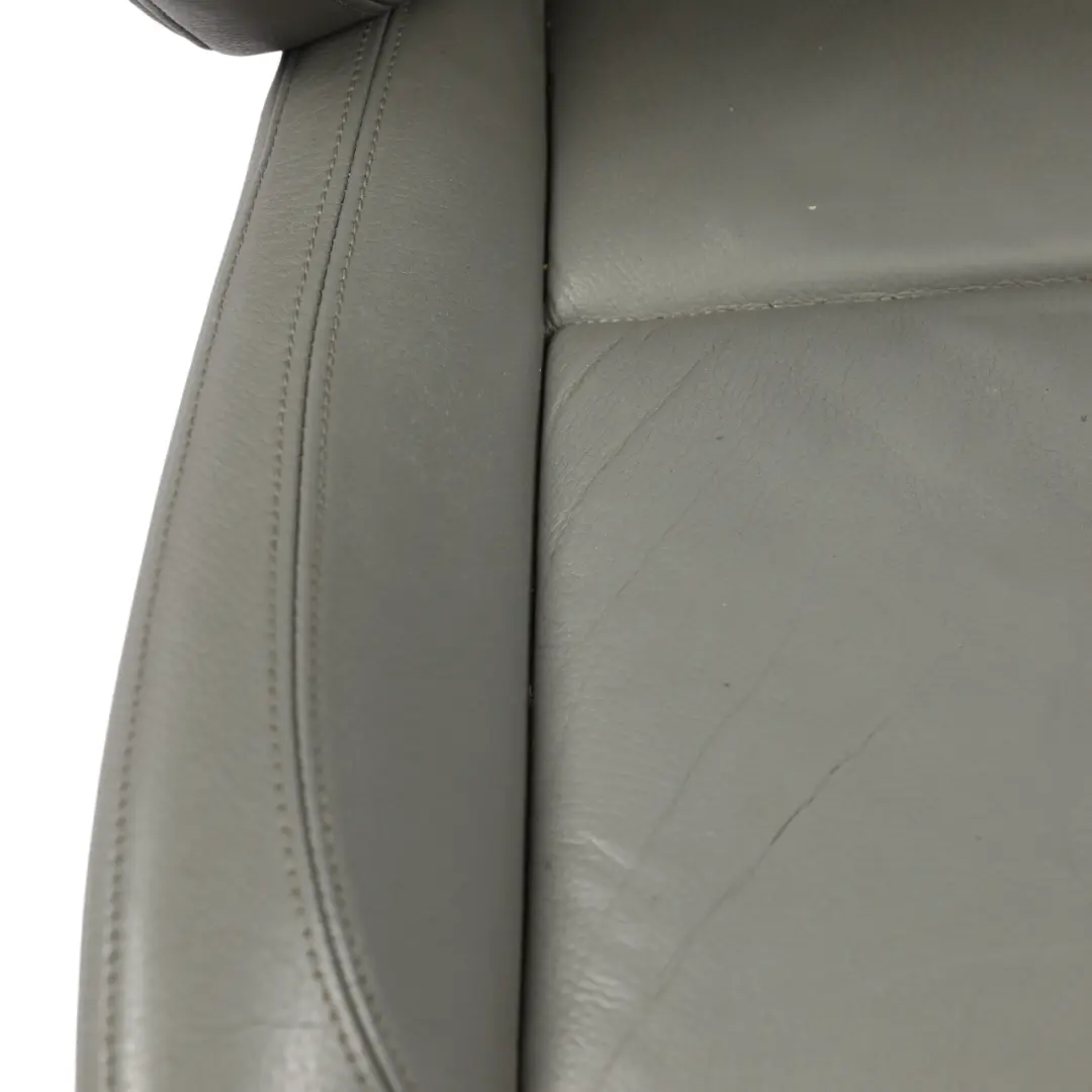 BMW E90 E91 Front Seat Electric M Sport Left N/S Grey Leather Dakota Interior - SKU RHD-6956397-4 - Part number 6956397
