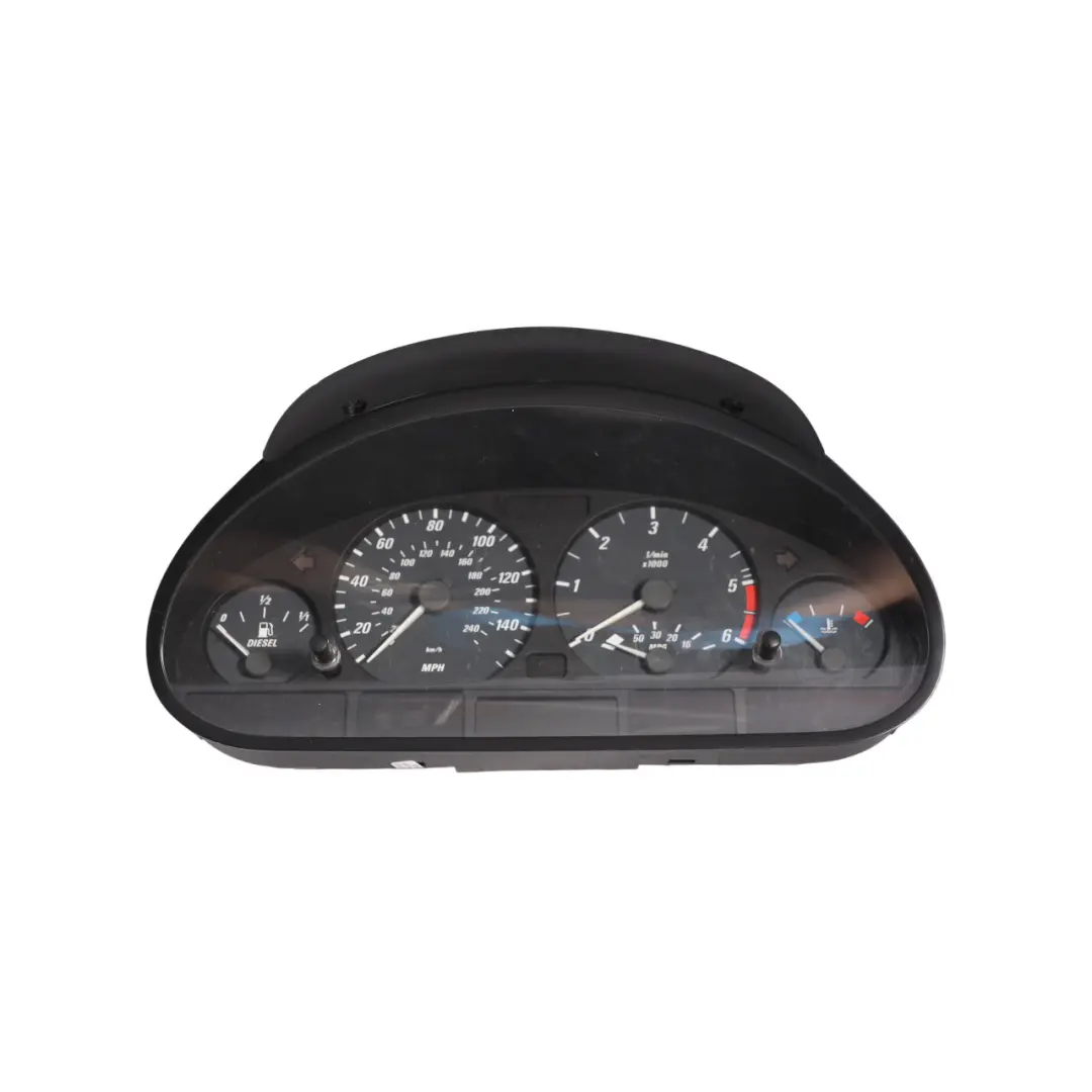 Speedo Speedometer Instrument Cluster Manual to BMW E46 320Cd Diesel with Part number 6985673 BMW E46 320Cd Diesel Speedo Speedometer Instrument Cluster Manual - SKU RHD-6985673 - Part number 6985673