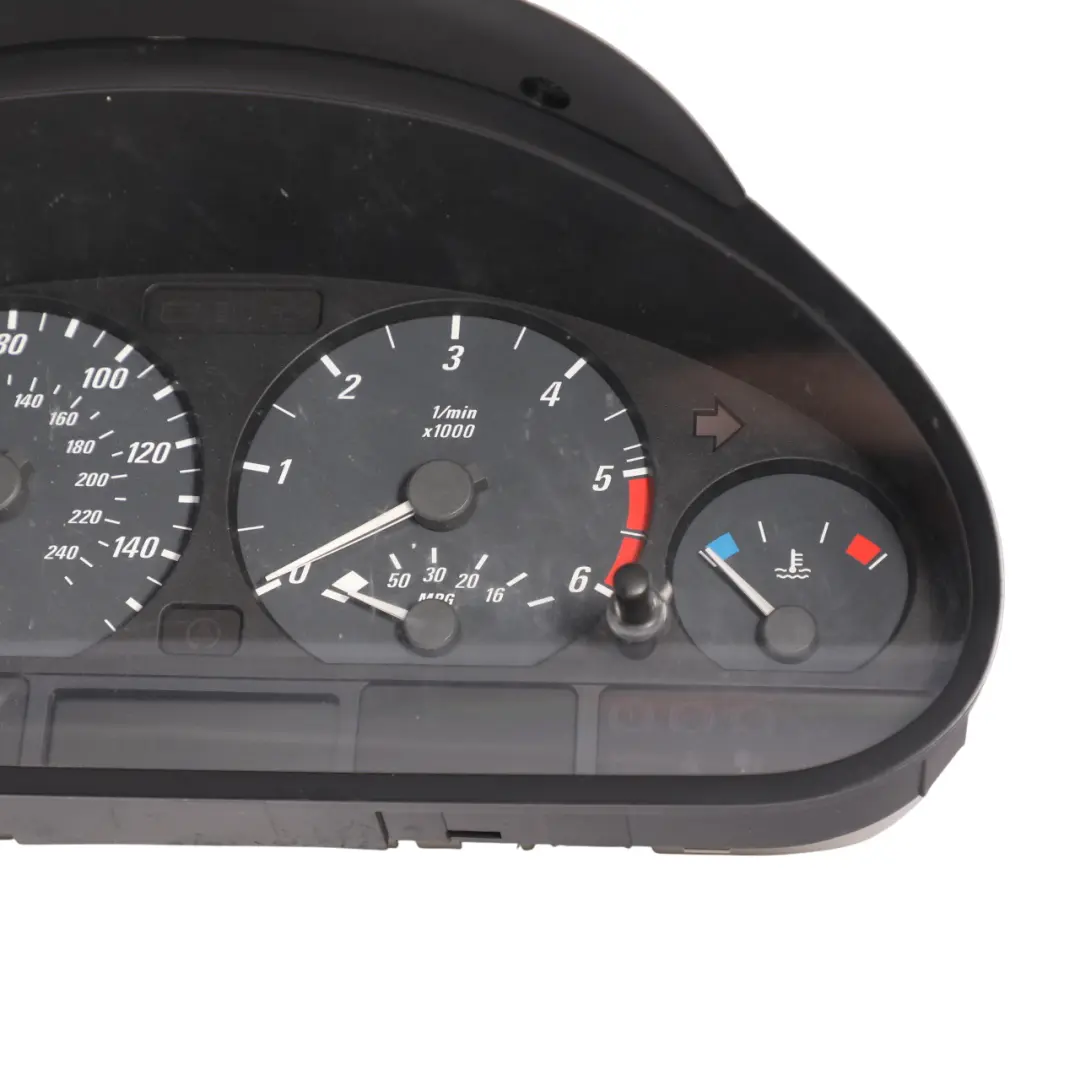 BMW E46 320Cd Diesel Speedo Speedometer Instrument Cluster Manual - SKU RHD-6985673 - Part number 6985673
