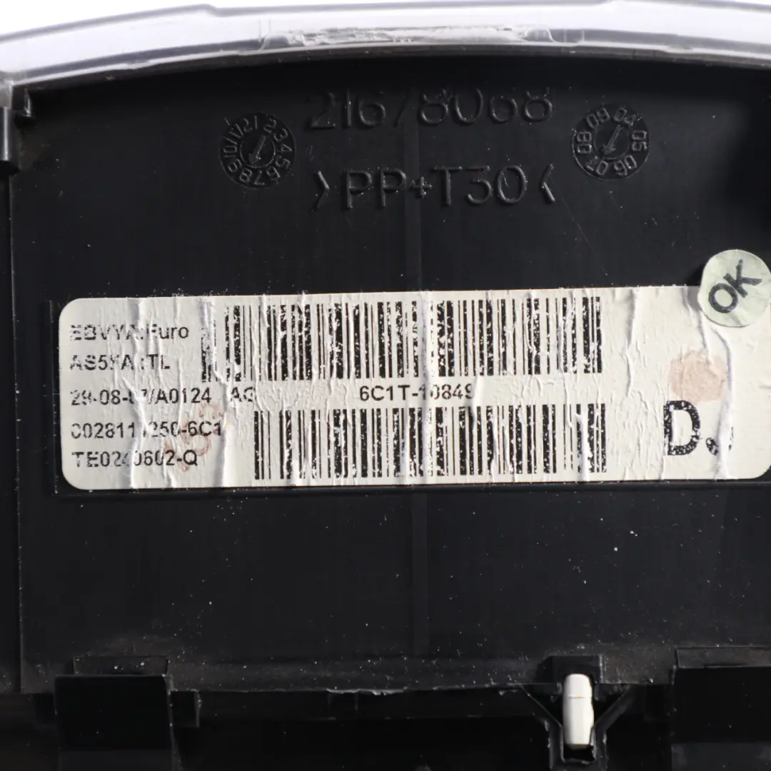 Speedometer Instrument Cluster Diesel Manual to Ford Transit Mk7 with Part number 6C1T-10849-DJ Ford Transit Mk7 Speedometer Instrument Cluster Diesel Manual - SKU RHD-6C1T-10849-DJ - Part number 6C1T-10849-DJ