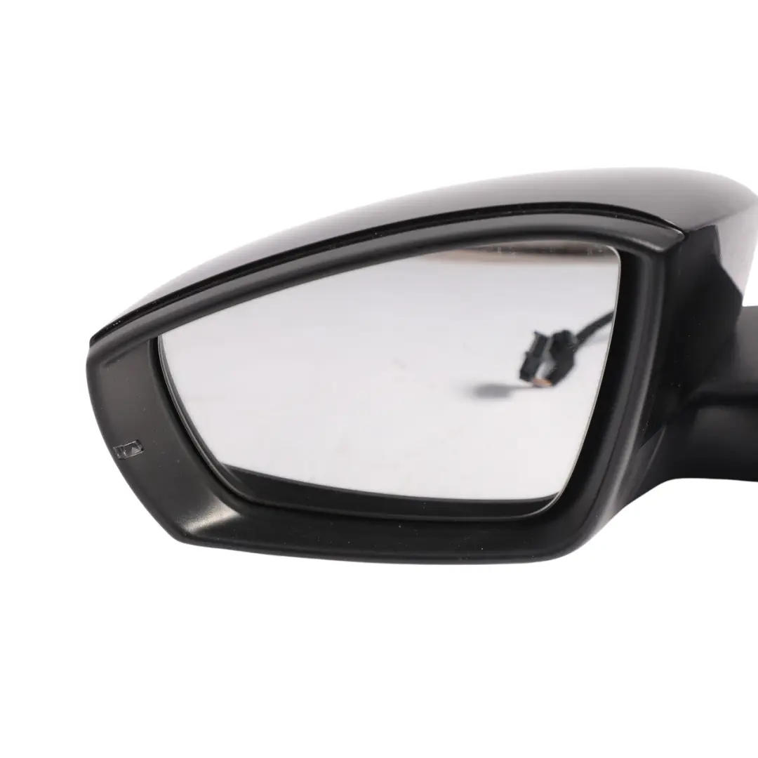 Mk5 6C Door Wing Mirror Left N/S Deep Black - C9X to Volkswagen Polo with Part number 6C2857507B Volkswagen Polo Mk5 6C Door Wing Mirror Left N/S Deep Black - C9X - SKU RHD-6C2857507B-DBL - Part number 6C2857507B