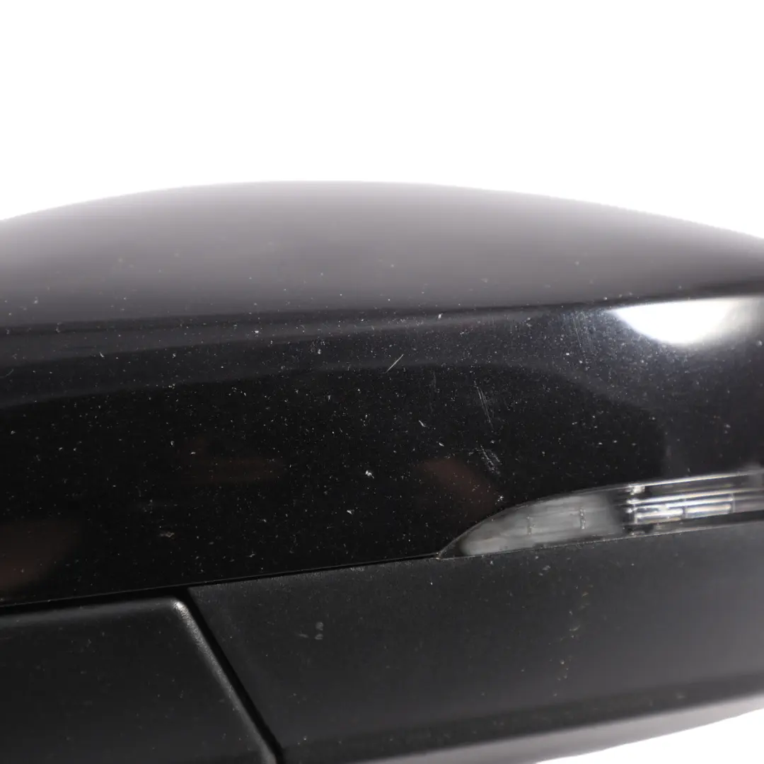 Mk5 6C Door Wing Mirror Left N/S Deep Black - C9X to Volkswagen Polo with Part number 6C2857507B Volkswagen Polo Mk5 6C Door Wing Mirror Left N/S Deep Black - C9X - SKU RHD-6C2857507B-DBL - Part number 6C2857507B