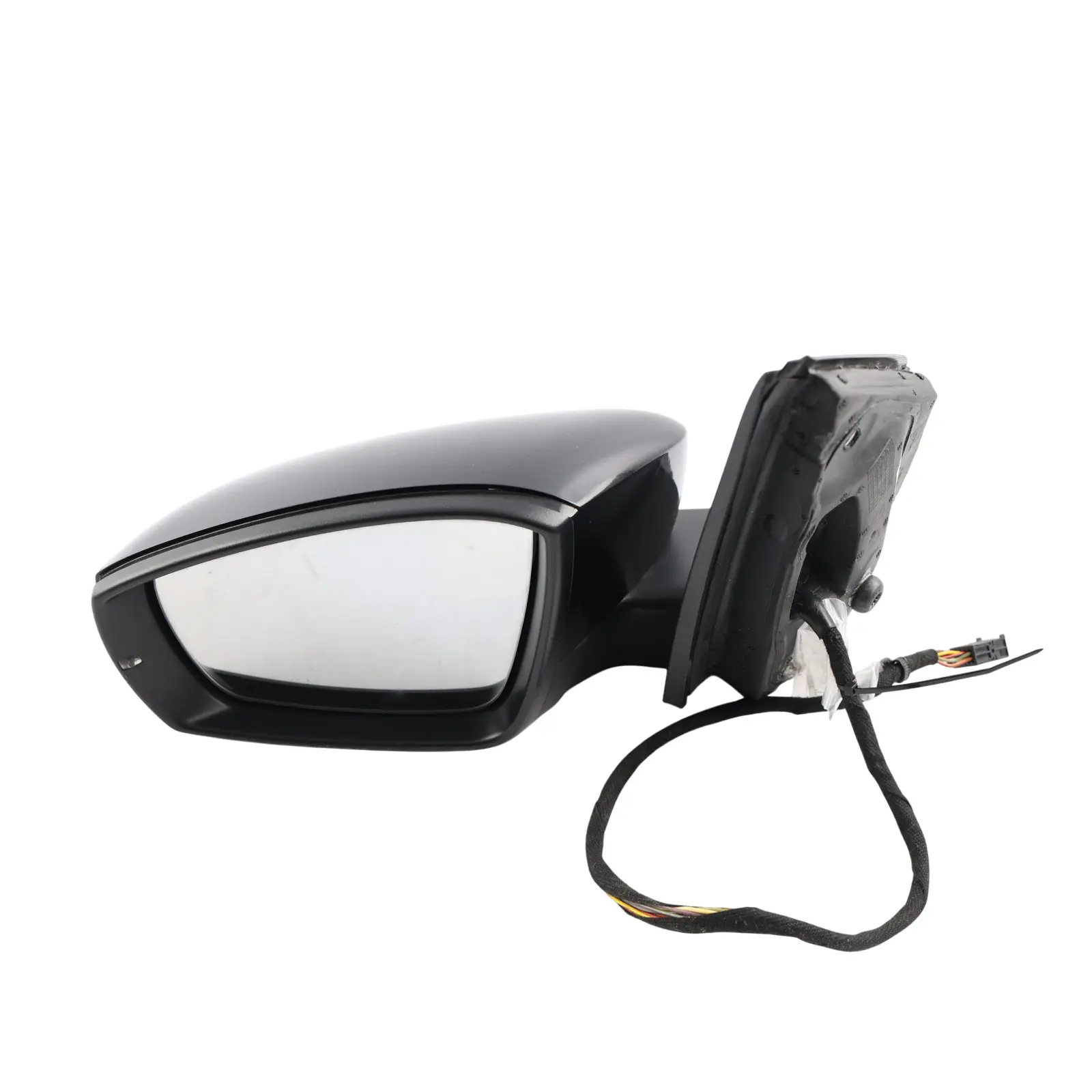 Volkswagen Polo Mk5 6C Door Wing Mirror Left N/S Urano Grey - I7F 6C2857507D