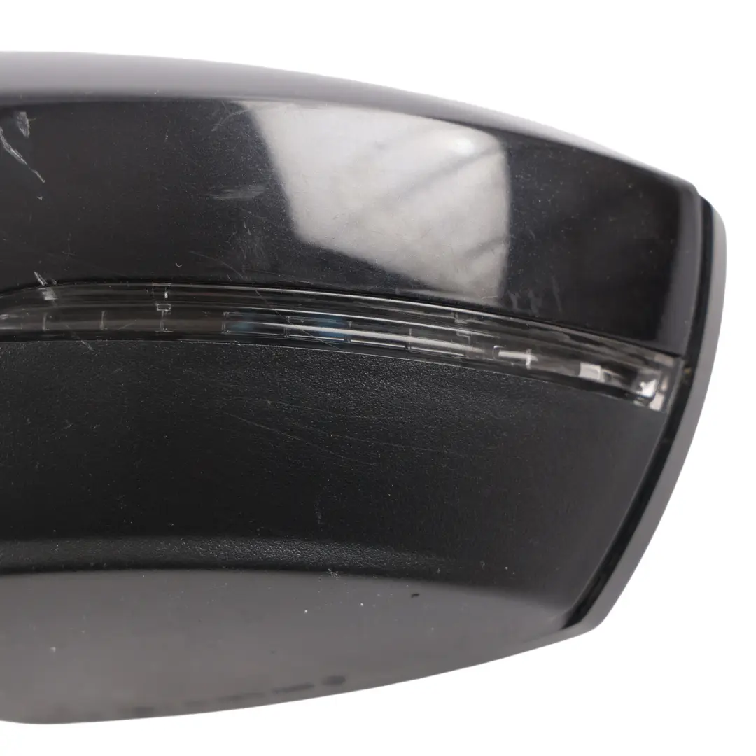 Volkswagen Polo Mk5 6C Door Wing Mirror Left N/S Urano Grey - I7F - SKU RHD-6C2857507D-DBL - Part number 6C2857507D