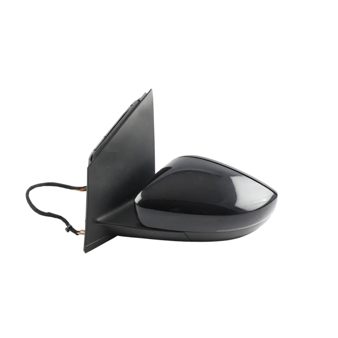 Volkswagen Polo Mk5 6C Door Wing Mirror Left N/S Urano Grey - I7F - SKU RHD-6C2857507D-DBL - Part number 6C2857507D