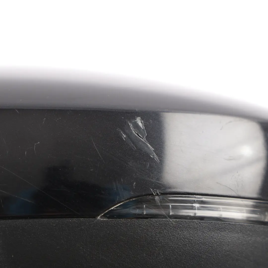 Volkswagen Polo Mk5 6C Door Wing Mirror Left N/S Urano Grey - I7F - SKU RHD-6C2857507D-DBL - Part number 6C2857507D