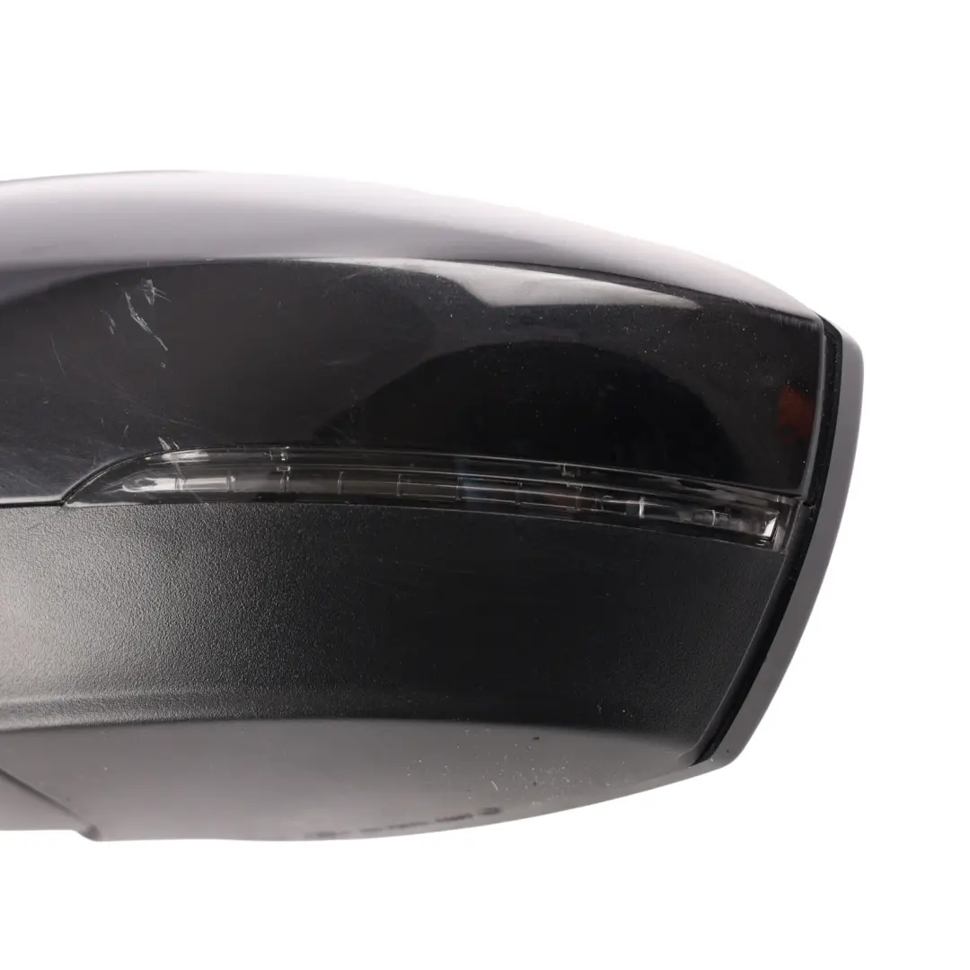 Volkswagen Polo Mk5 6C Door Wing Mirror Left N/S Urano Grey - I7F - SKU RHD-6C2857507D-DBL - Part number 6C2857507D