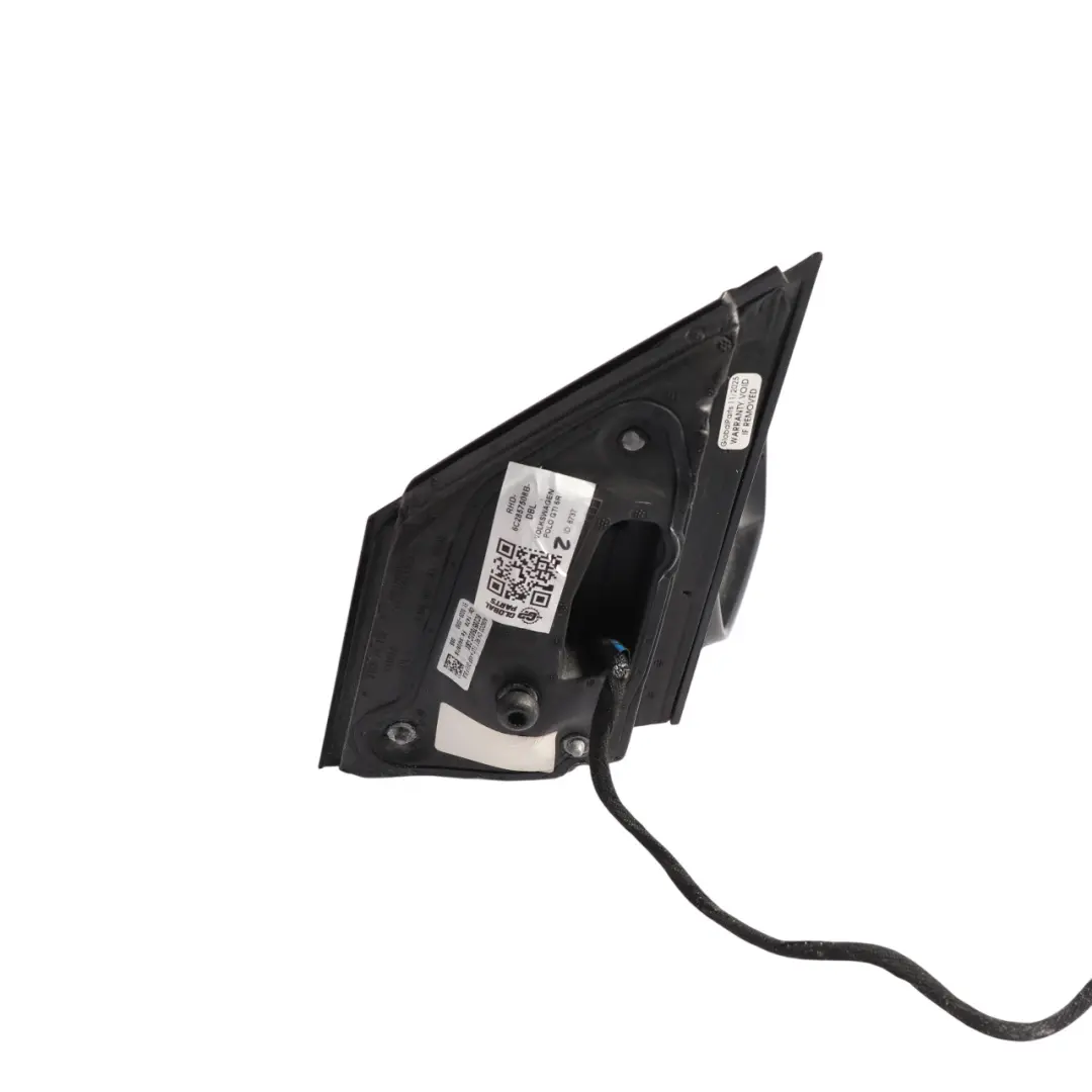 Volkswagen Polo Mk5 6C Door Wing Mirror Right O/S Deep Black - C9X - SKU RHD-6C2857508B-DBL - Part number 6C2857508B