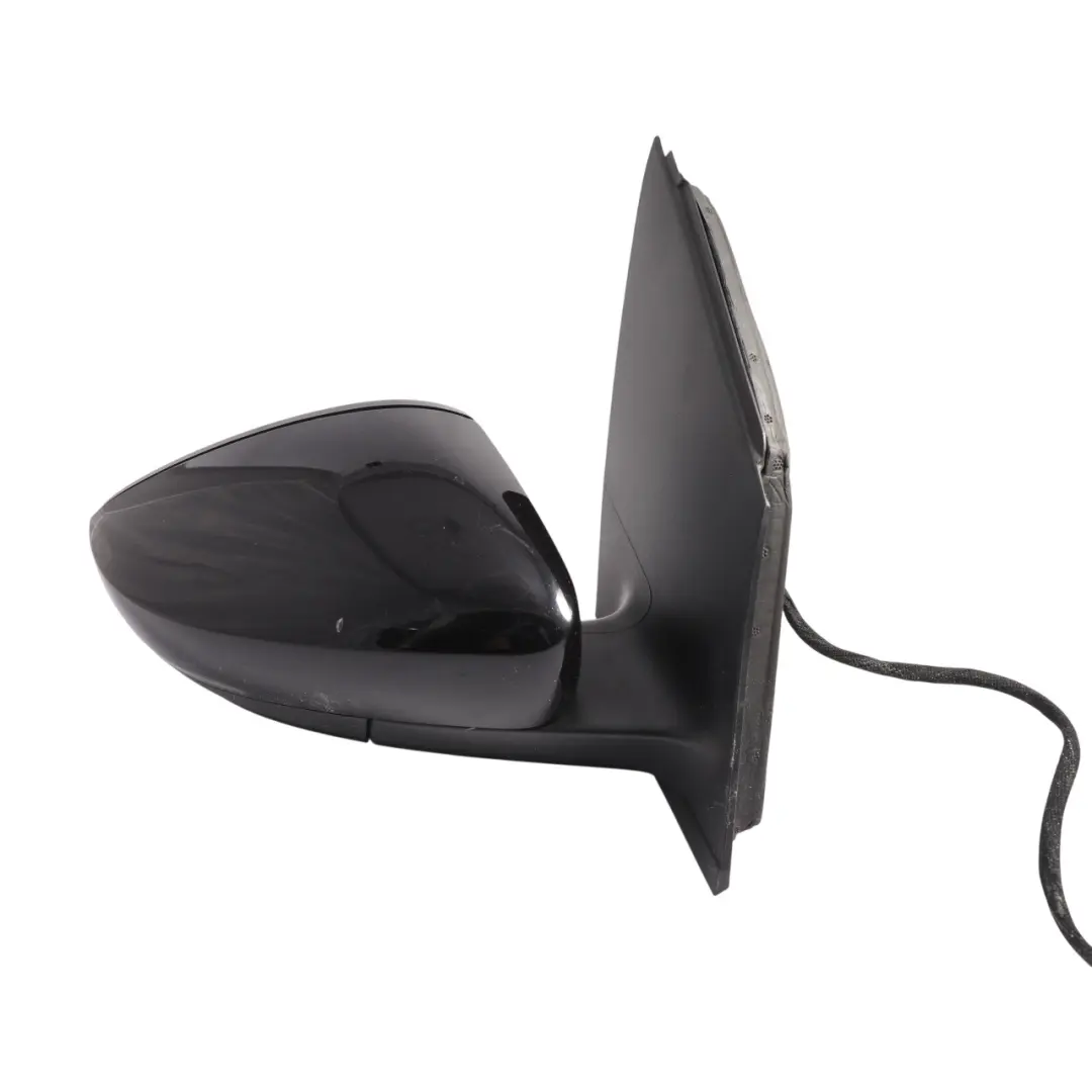 Mk5 6C Door Wing Mirror Right O/S Deep Black - C9X to Volkswagen Polo with Part number 6C2857508B Volkswagen Polo Mk5 6C Door Wing Mirror Right O/S Deep Black - C9X - SKU RHD-6C2857508B-DBL - Part number 6C2857508B