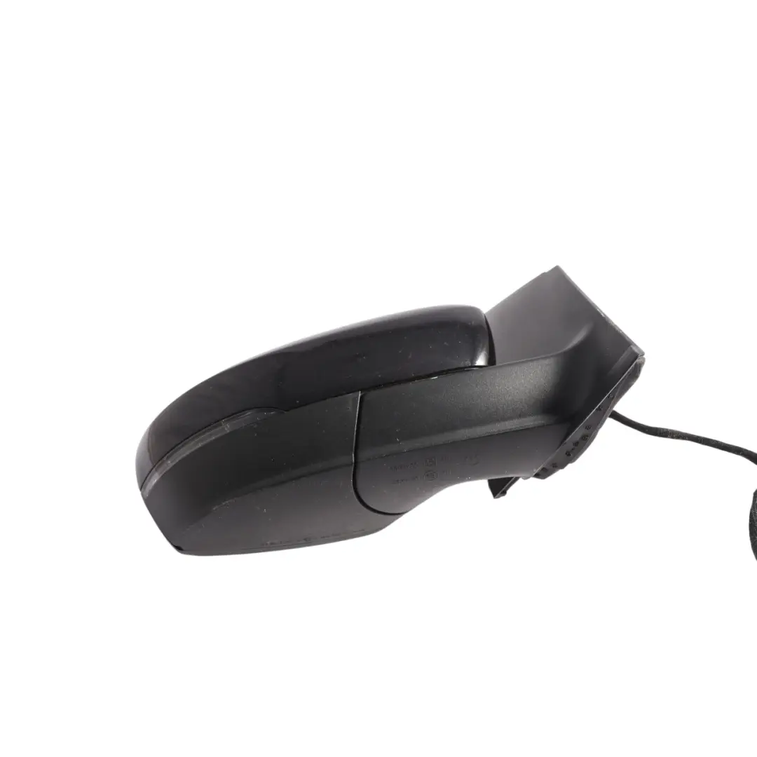 Volkswagen Polo Mk5 6C Door Wing Mirror Right O/S Deep Black - C9X - SKU RHD-6C2857508B-DBL - Part number 6C2857508B