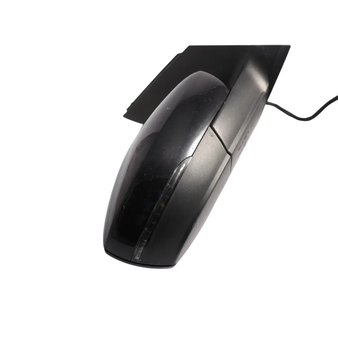 Volkswagen Polo Mk5 6C Door Wing Mirror Right O/S Deep Black - C9X - SKU RHD-6C2857508B-DBL - Part number 6C2857508B